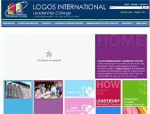 Tablet Screenshot of logoscollege.org